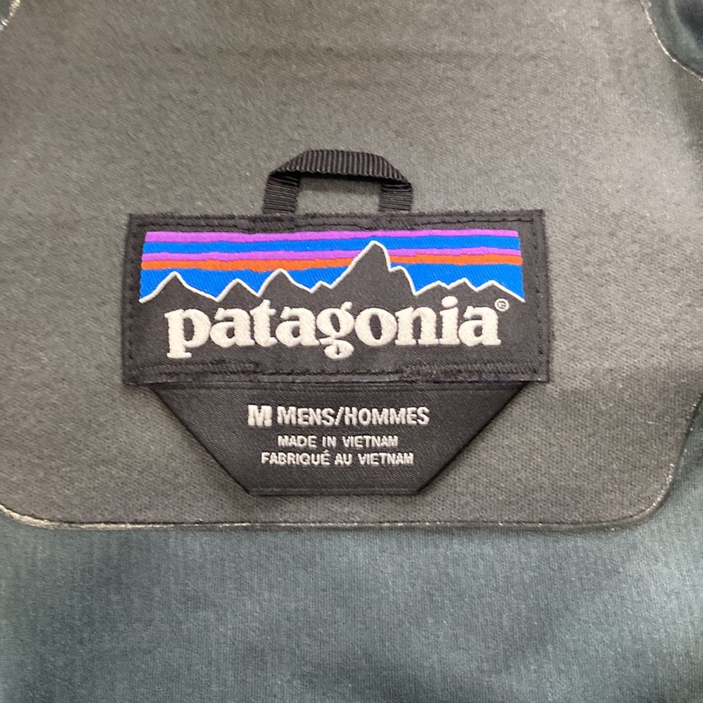 NWOT Patagonia Dirt Roamer Hooded Jacket Mens Medium Borealis Green - Picture 2 of 7